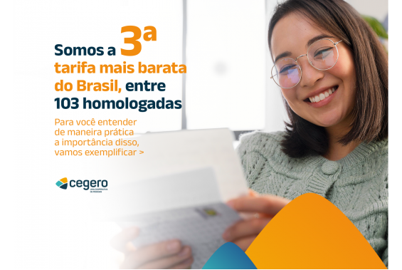 Tarifa da Cegero está entre as três mais baratas do Brasil, aponta Aneel