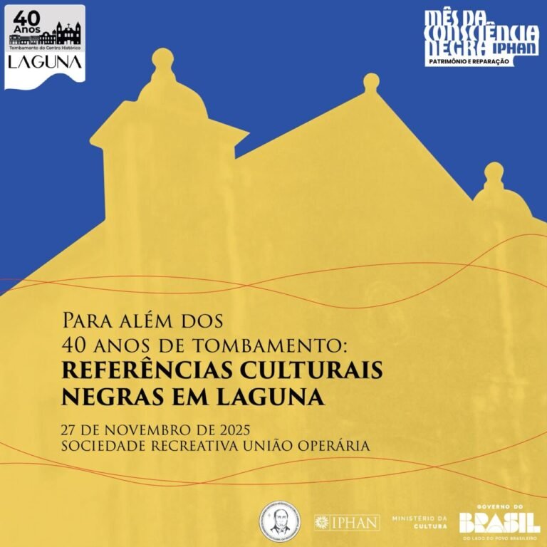 IPHAN promove evento sobre referências culturais negras e patrimônio em Laguna