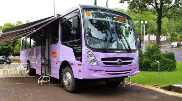 Ônibus Lilás chega a Capivari de Baixo na segunda (24)