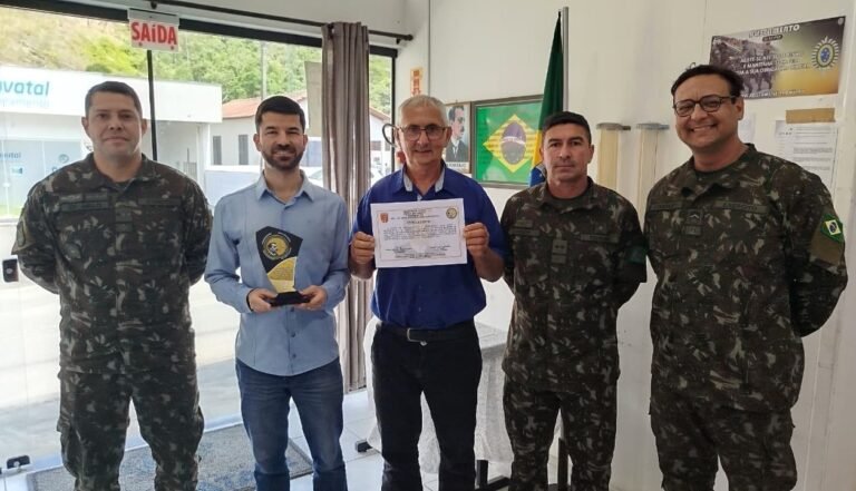 Gravatal é destaque estadual ao receber o Prêmio Olavo Bilac 2025 pelo desempenho da Junta de Serviço Militar