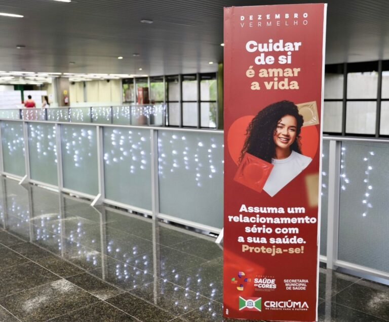 Criciúma reforça prevenção com campanha Dezembro Vermelho e Laranja