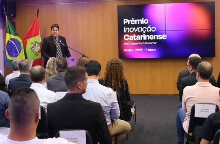 Prêmio Inovação Catarinense reconhece destaques da CTI em 2025