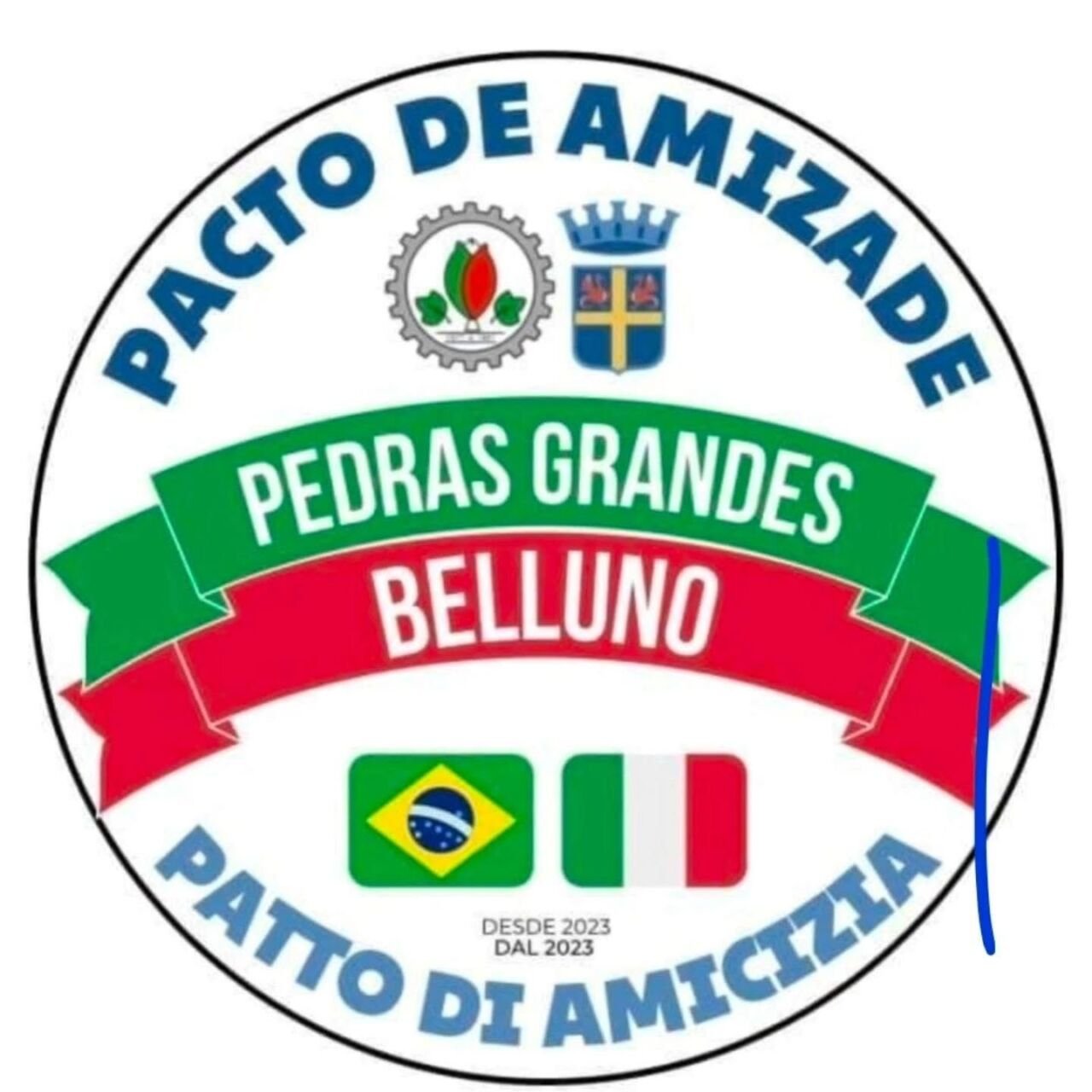 Pedras Grandes oficializa fim do pacto de amizade com Belluno