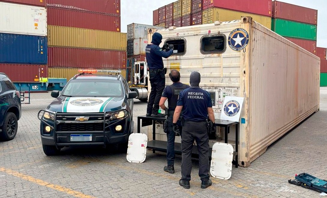 apreensão de cocaína em Itajaí