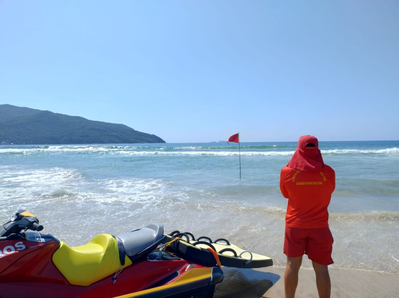 salvamentos no mar em SC