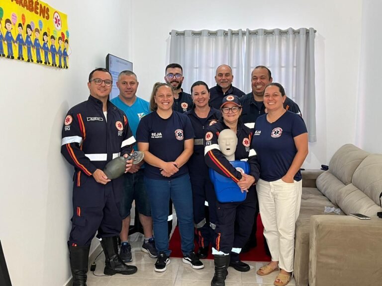 Equipe do SAMU de Balneário Arroio do Silva participa de capacitação sobre atendimento a afogamentos