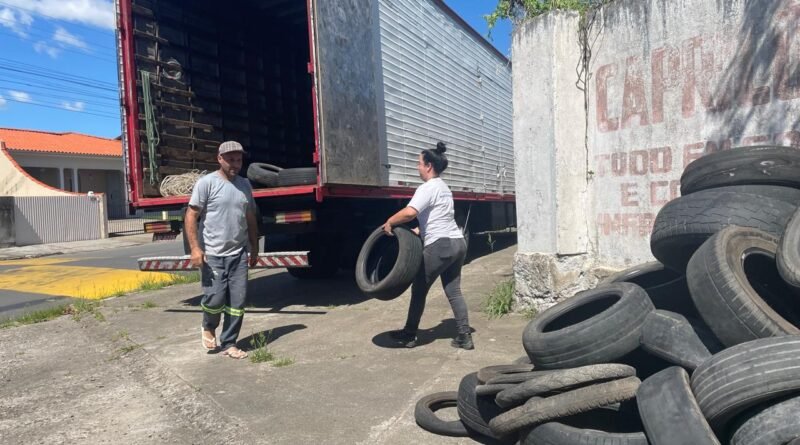 recolhimento de pneus em Capivari de Baixo