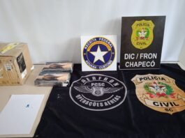 apreensão de cocaína