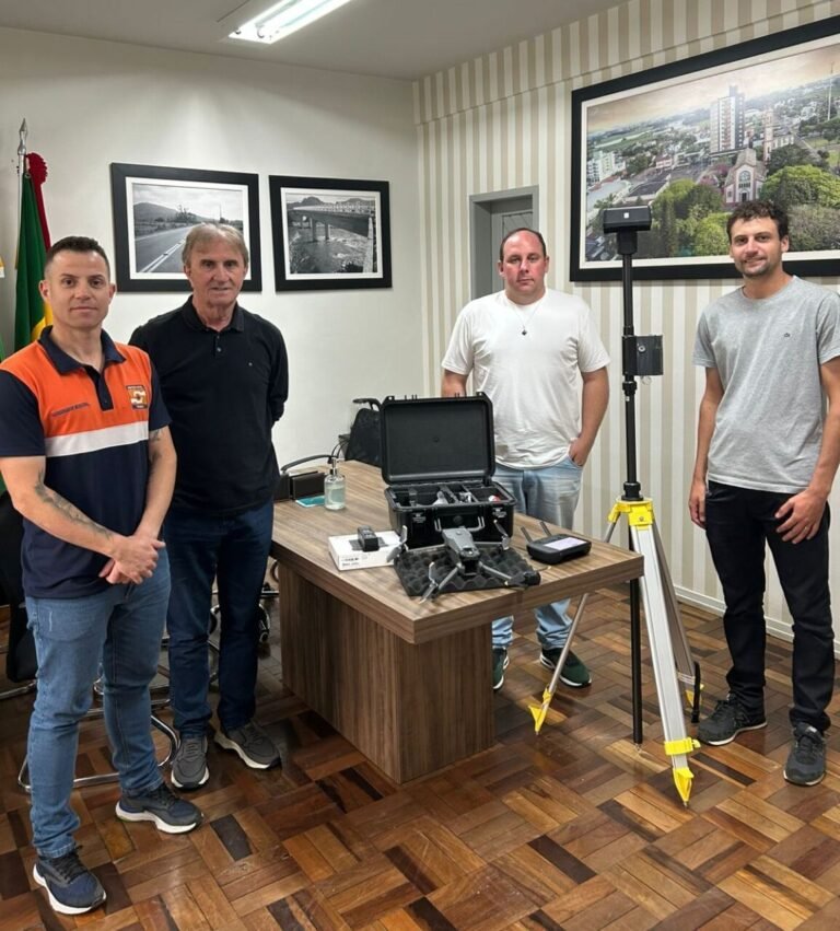 Prefeitura de Turvo adquire drone de alta tecnologia para engenharia e Defesa Civil