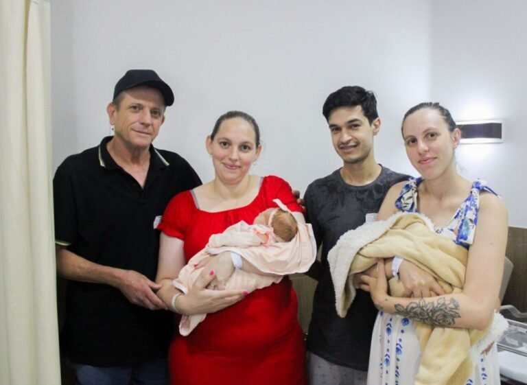 Irmãs dão à luz no mesmo dia e no mesmo hospital em Blumenau