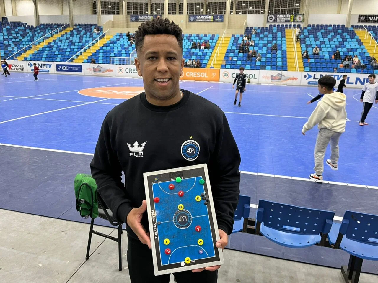 leo tubarao futsal peneira Tubarão Futsal