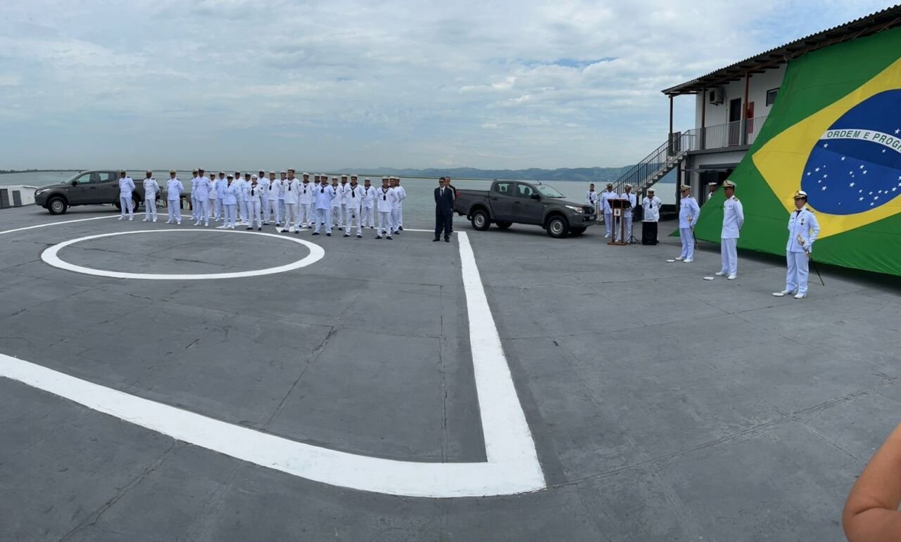 primeira mulher no comando da Capitania de Laguna 