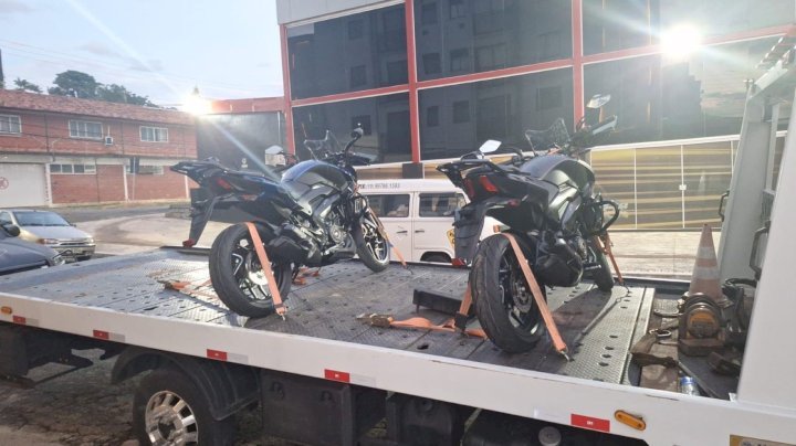 furto de motocicletas em Itajaí