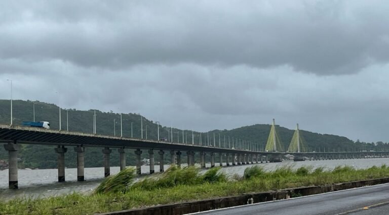 Chuva leve e mar agitado marcam a quarta-feira em SC