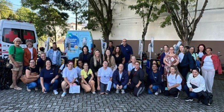 Serviços Gerais da Saúde passam por treinamento institucional em Tubarão