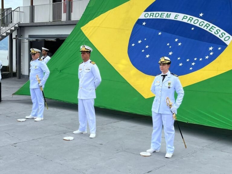 primeira mulher no comando da Capitania de Laguna 