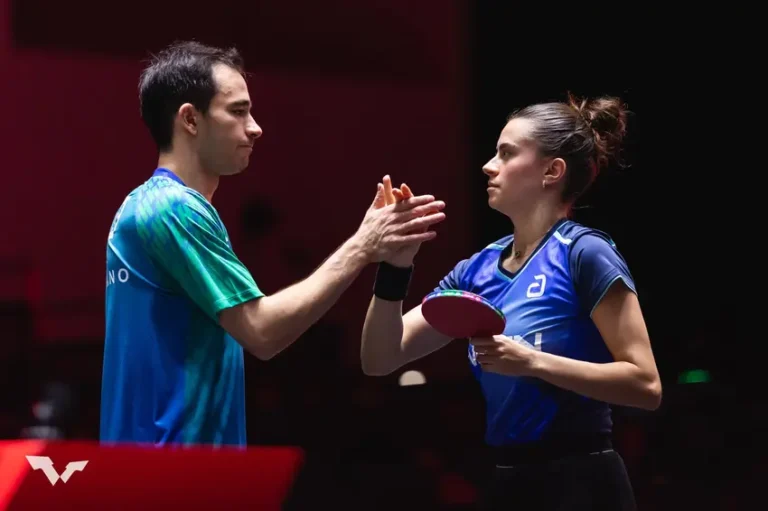 Hugo Calderano e Bruna Takahashi fazem história e são campeões do WTT Smash