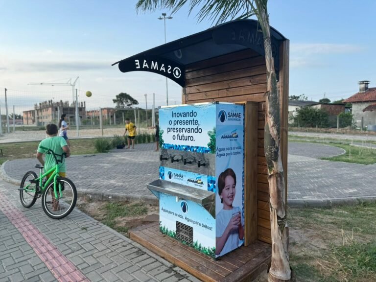 SAMAE amplia instalação de bebedouros públicos em Araranguá