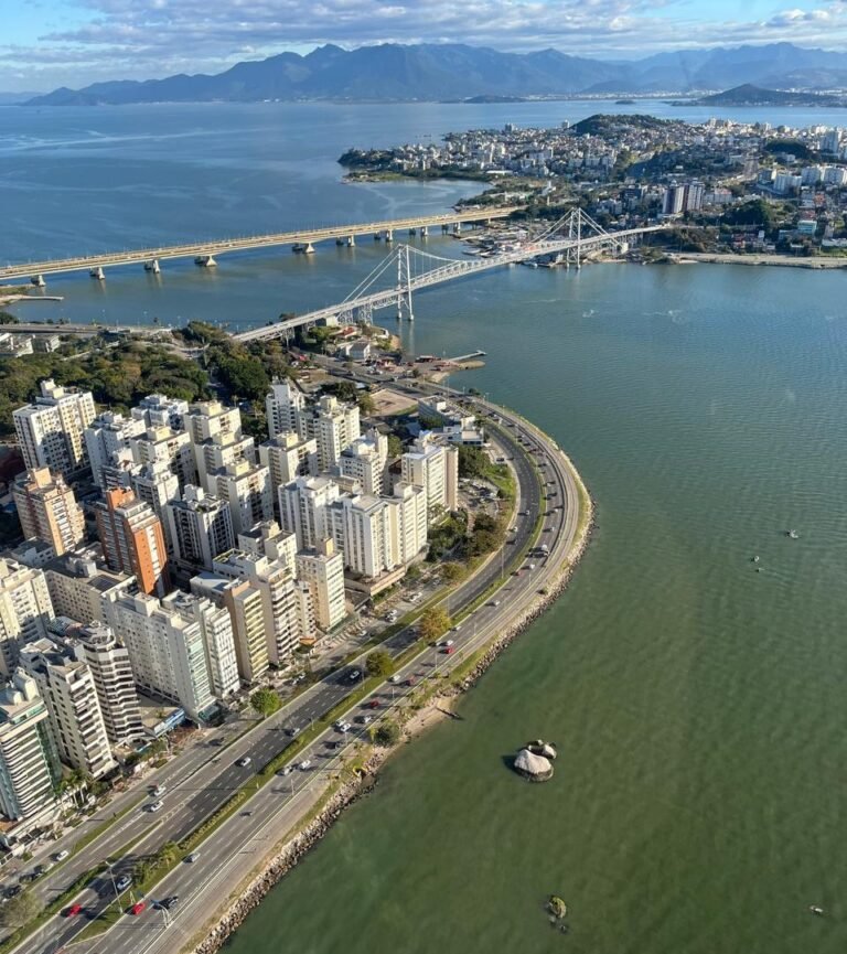 Florianópolis vista do ar