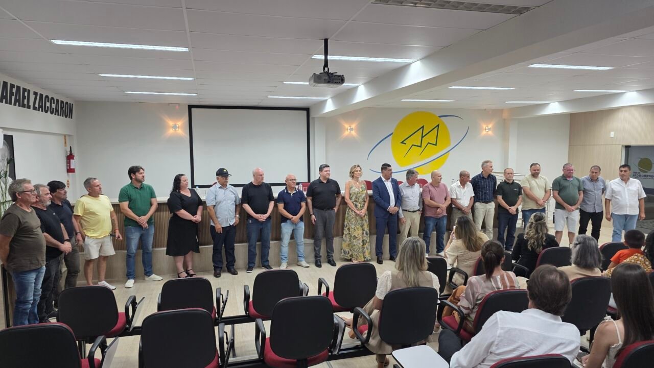 posse da nova diretoria da Coopercocal