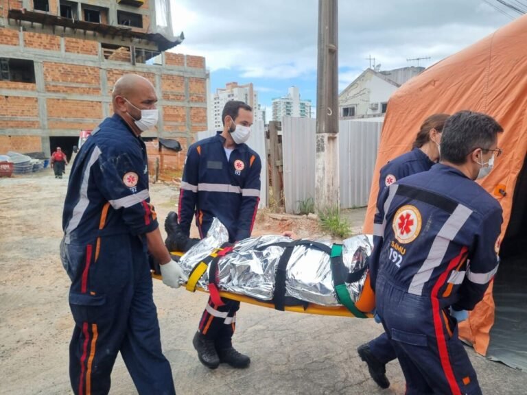 SC realiza 2º Simulado Geral de Gestão de Desastres com participação da Saúde