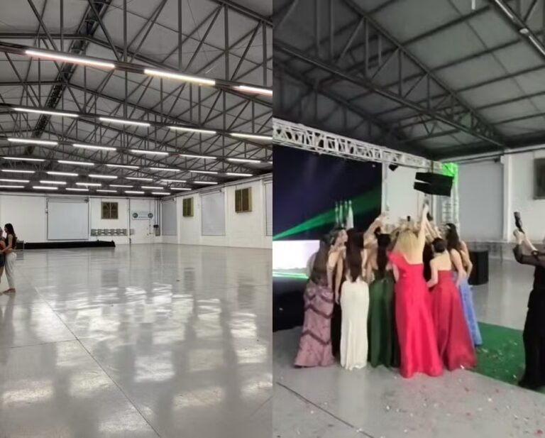 Empresa cancela formatura de R$ 145 mil um dia antes da festa e alunos organizam festa em 9 horas em SC