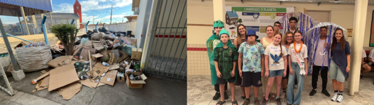 Escola de Capivari de Baixo arrecada mais de 900 kg de recicláveis em projeto ambiental