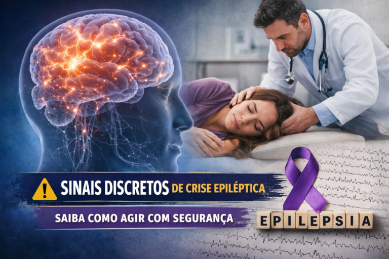Epilepsia: especialista alerta para sinais discretos e orienta como agir em crises