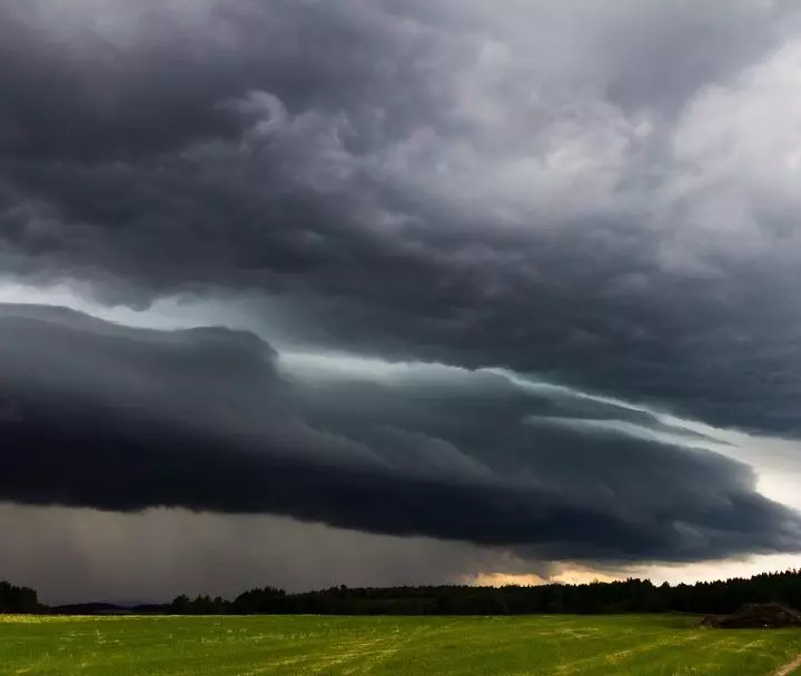 Defesa Civil alerta para temporais no fim de semana em Santa Catarina