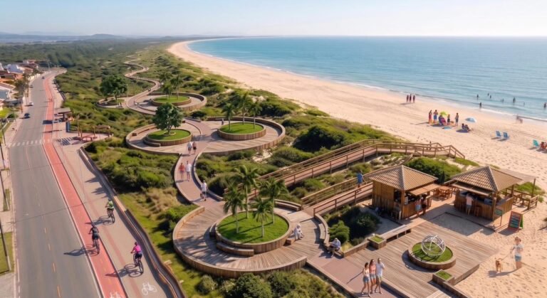 Plano de revitalização da Orla da Praia do Gi deve ser apresentado ao município de Laguna