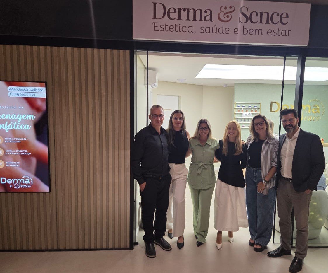 clínica Derma & Sence inauguração