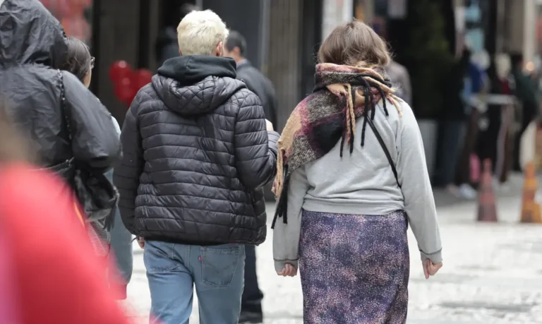 Massa de ar frio provoca geada e derruba temperaturas no Sul do Brasil