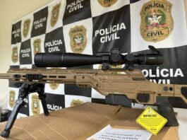 fuzis de precisão Polícia Civil SC