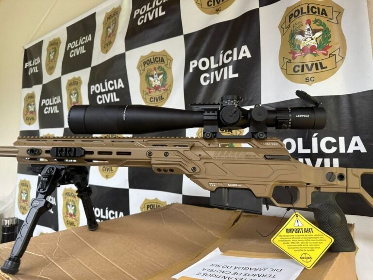 fuzis de precisão Polícia Civil SC