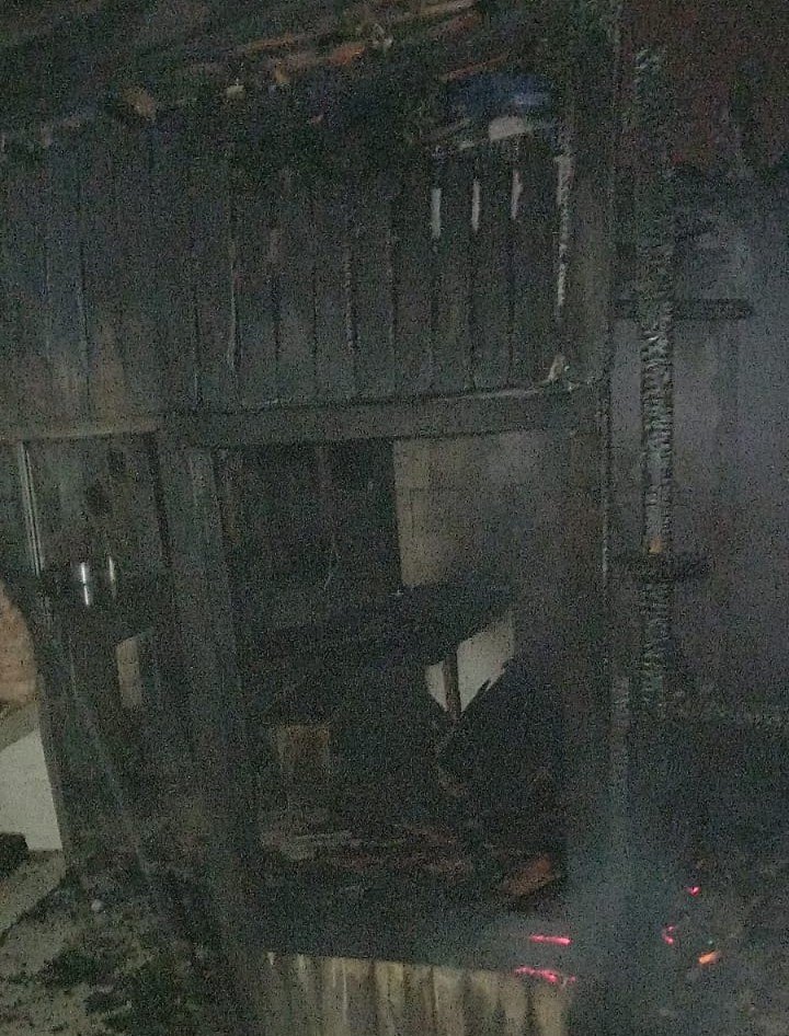 incêndio em residência Gravatal