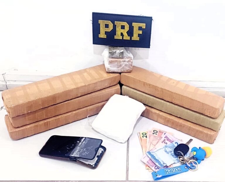 Homem é preso com drogas na BR-101 em Imbituba