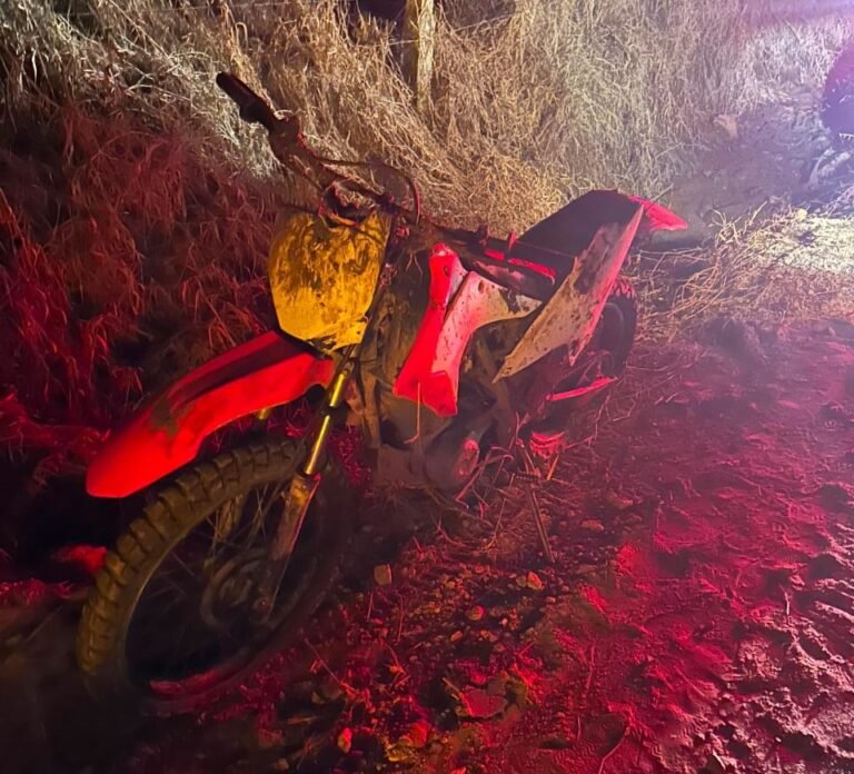 acidente com moto em Imaruí