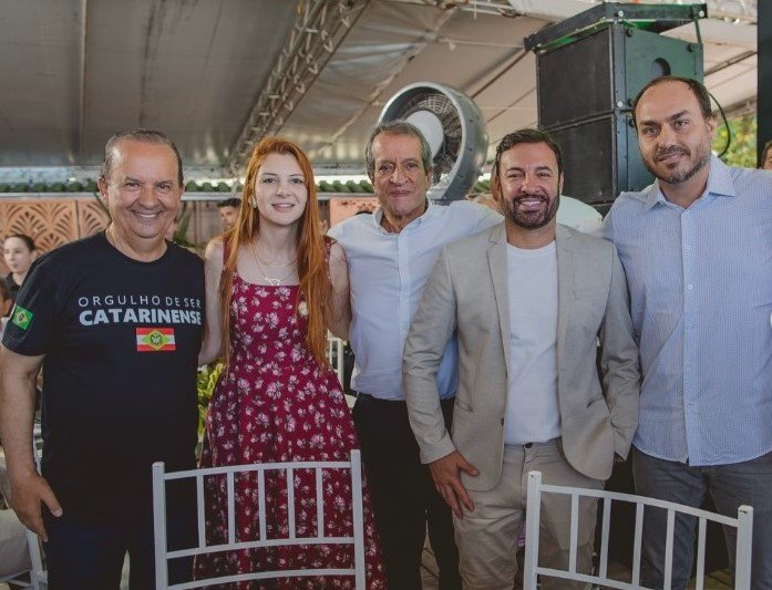 jantar da paz promovido por Jorginho Mello