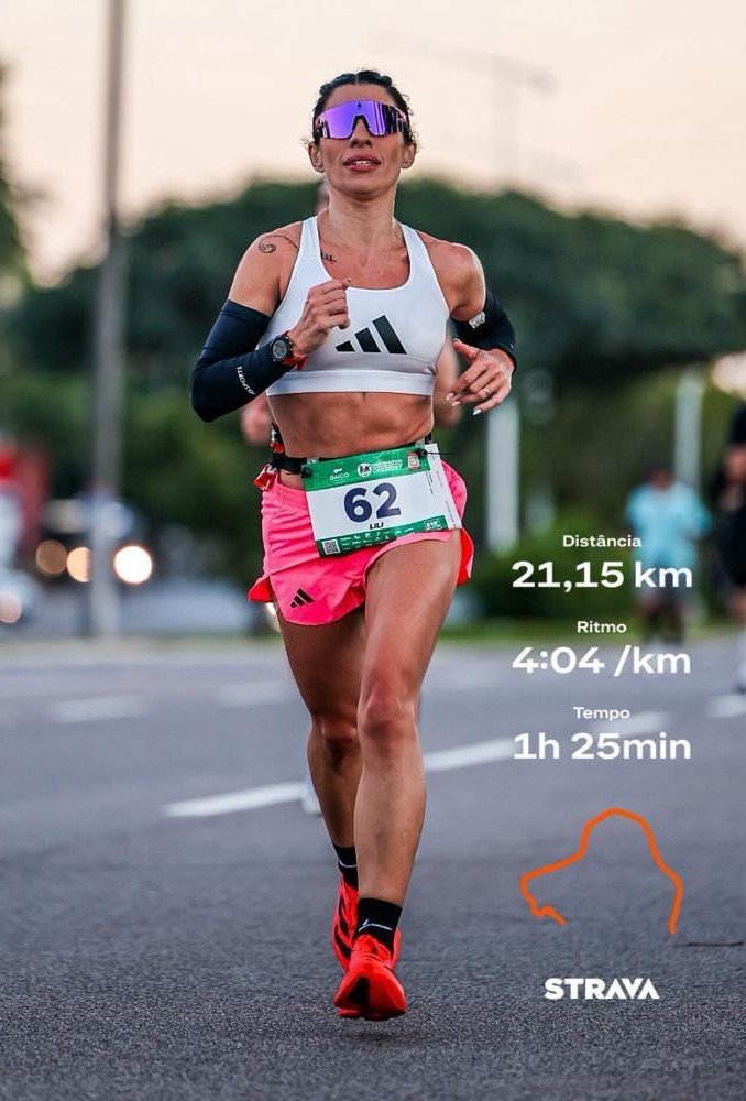 Atleta de Araranguá se destaca na Meia Maratona de Florianópolis