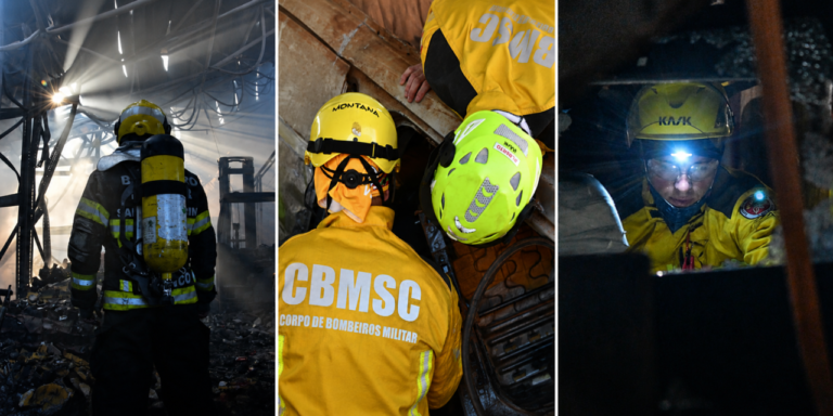 ocorrências Corpo de Bombeiros SC
