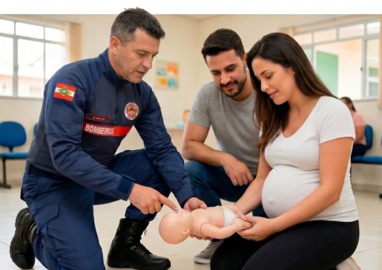 capacitação bombeiro no maternar