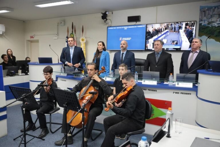 sessão da Câmara de Tubarão
