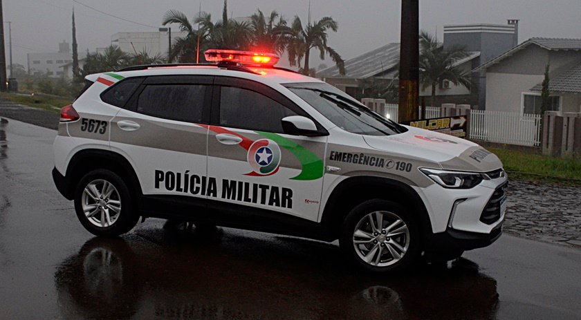 carro pmsc ocorrências policiais região de Tubarão