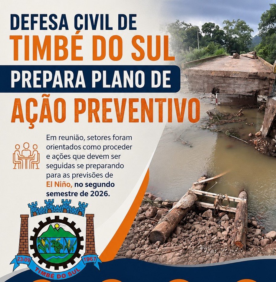 Defesa Civil de Timbé do Sul a
