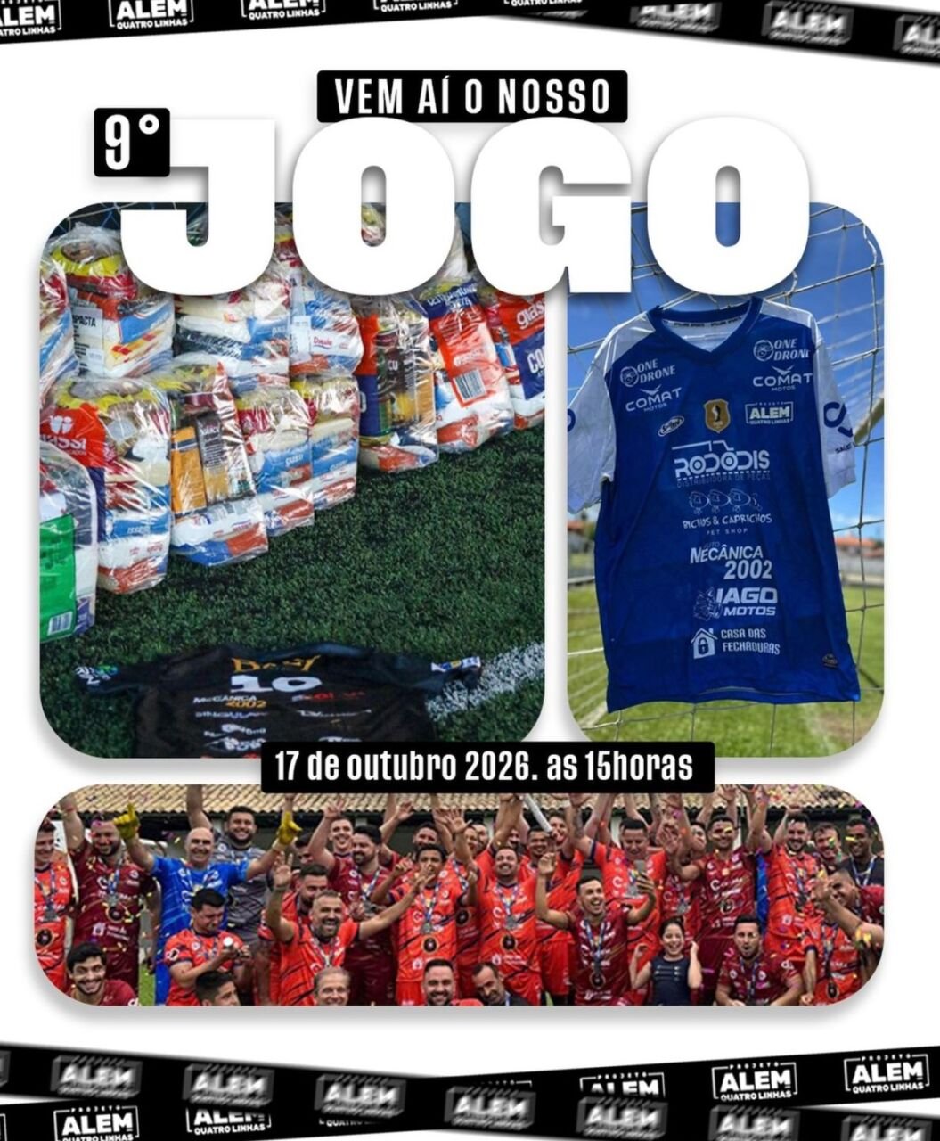  9º Jogo Beneficente “Além das Quatro Linhas” 