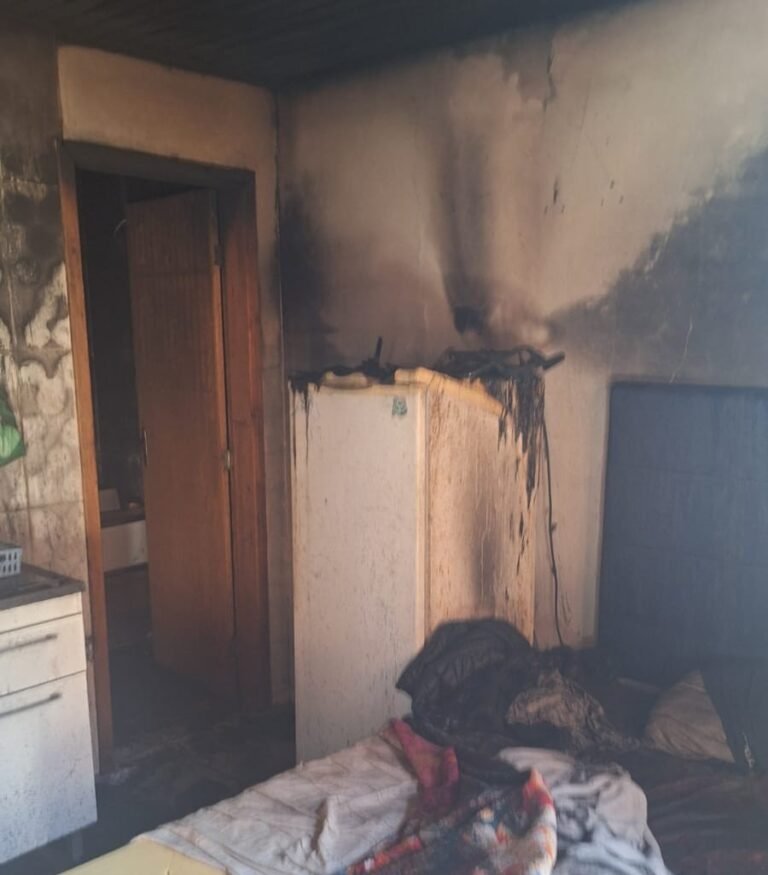 incêndio em kit net em Braço do Norte