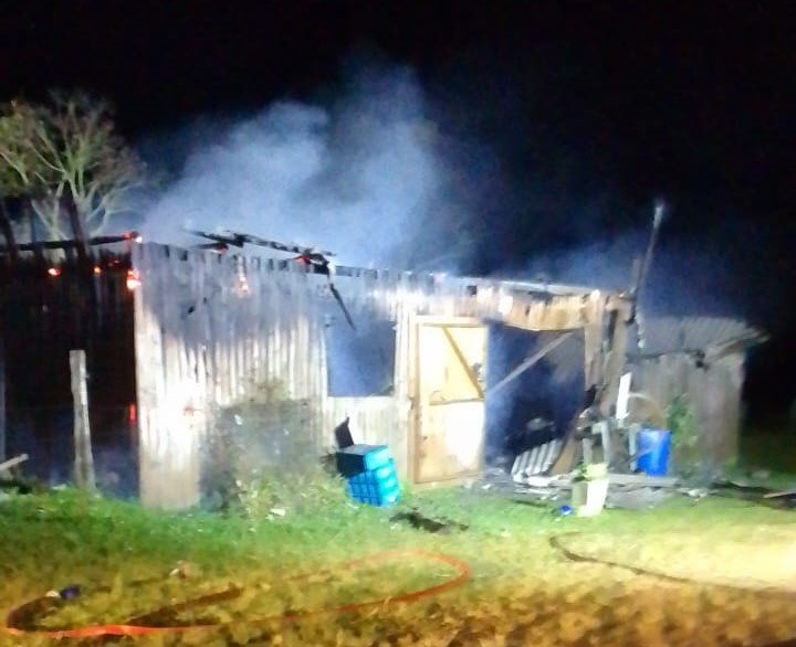 incêndio em Imaruí