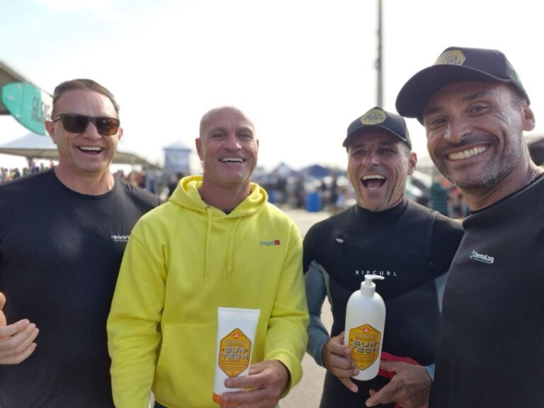 Dermalog Cosméticos marca presença no Mormaii Big Wave 2026 e redefine o conceito de parceria esportiva no surf brasileiro
