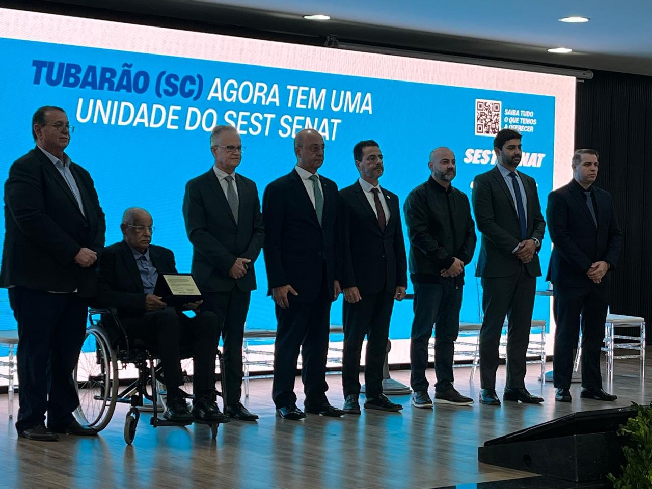 inauguração Sest Senat Tubarão