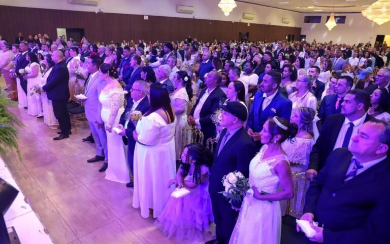 Casamento comunitário em Criciúma